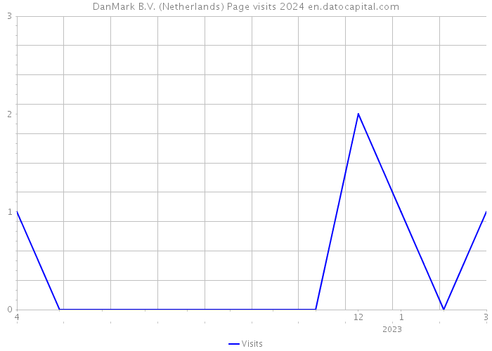 DanMark B.V. (Netherlands) Page visits 2024 