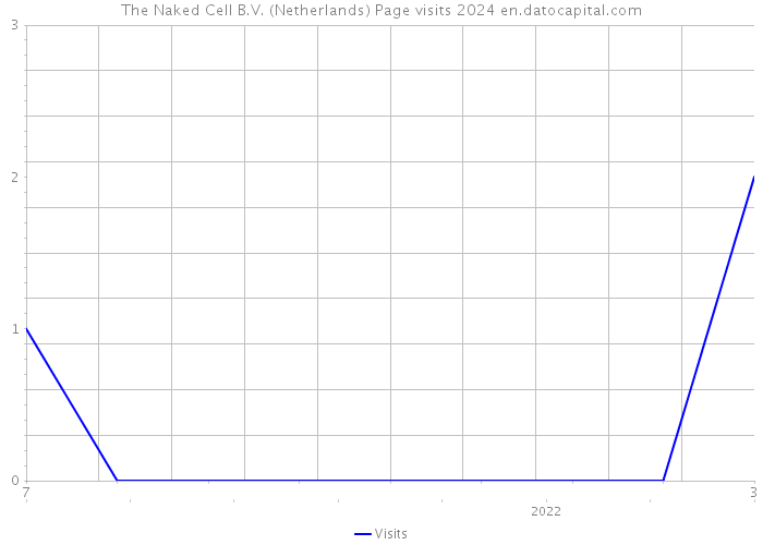 The Naked Cell B.V. (Netherlands) Page visits 2024 