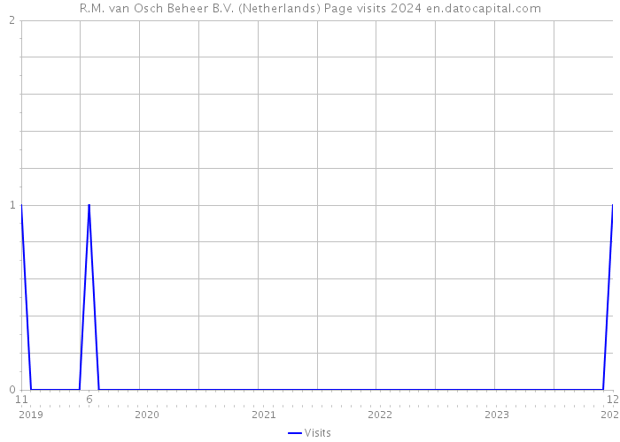 R.M. van Osch Beheer B.V. (Netherlands) Page visits 2024 