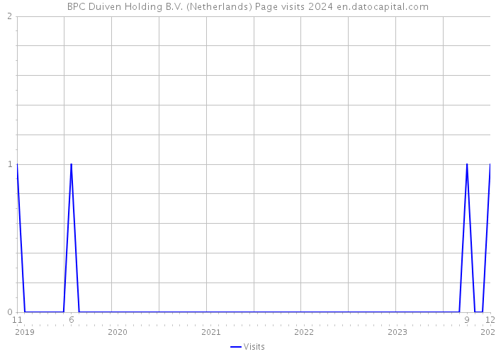 BPC Duiven Holding B.V. (Netherlands) Page visits 2024 