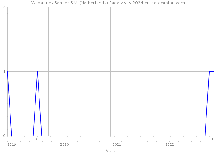 W. Aantjes Beheer B.V. (Netherlands) Page visits 2024 