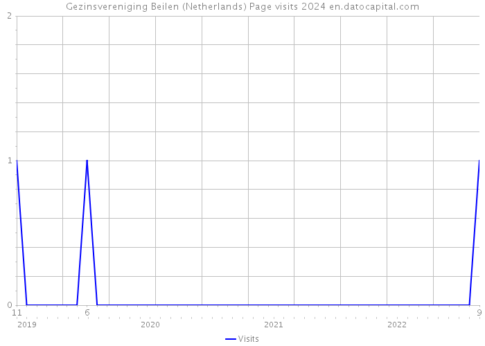 Gezinsvereniging Beilen (Netherlands) Page visits 2024 