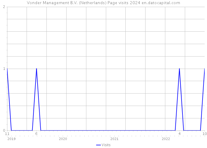 Vonder Management B.V. (Netherlands) Page visits 2024 