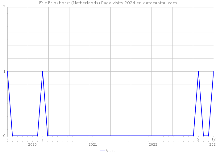 Eric Brinkhorst (Netherlands) Page visits 2024 