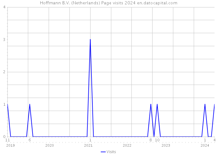 Hoffmann B.V. (Netherlands) Page visits 2024 