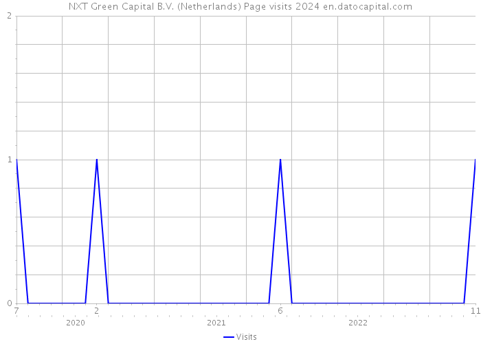 NXT Green Capital B.V. (Netherlands) Page visits 2024 