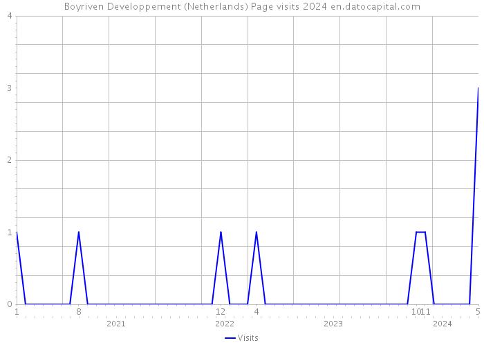 Boyriven Developpement (Netherlands) Page visits 2024 