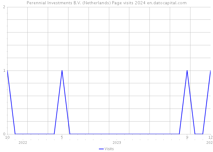 Perennial Investments B.V. (Netherlands) Page visits 2024 
