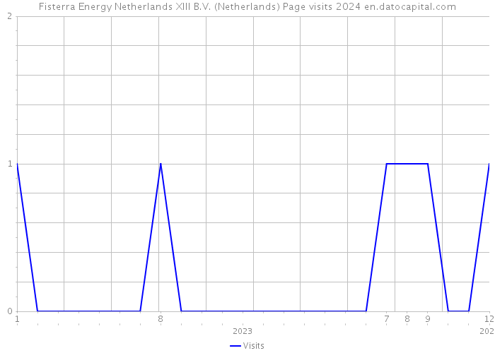 Fisterra Energy Netherlands XIII B.V. (Netherlands) Page visits 2024 