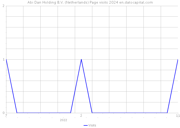 Abi Dan Holding B.V. (Netherlands) Page visits 2024 