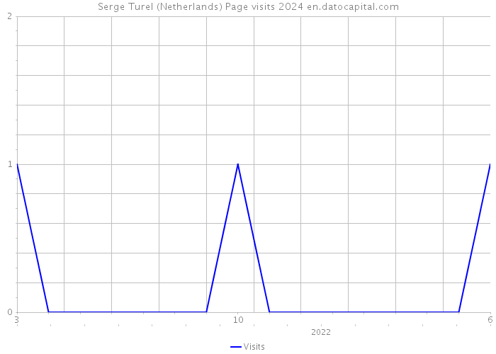 Serge Turel (Netherlands) Page visits 2024 