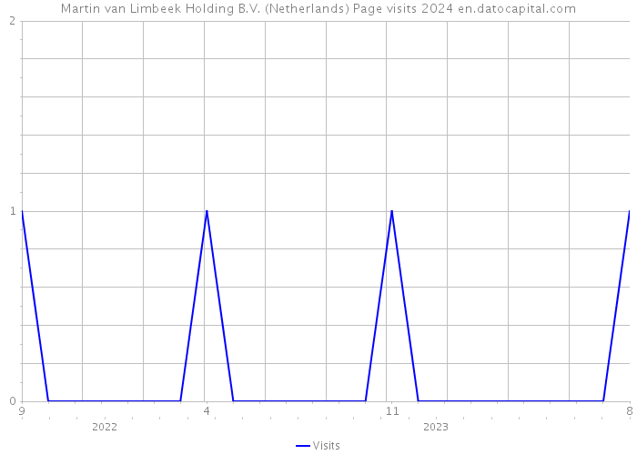 Martin van Limbeek Holding B.V. (Netherlands) Page visits 2024 