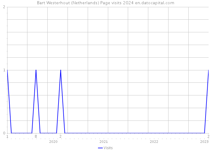Bart Westerhout (Netherlands) Page visits 2024 