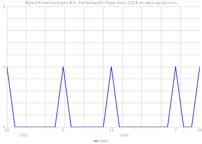 Bijlard Financieringen B.V. (Netherlands) Page visits 2024 