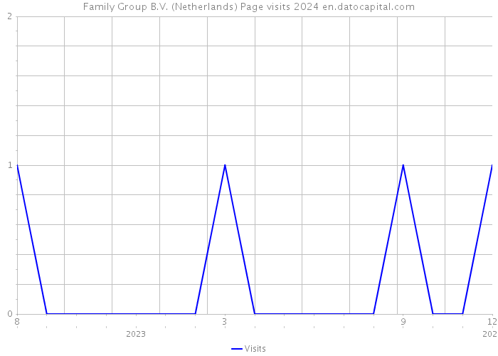 Family Group B.V. (Netherlands) Page visits 2024 