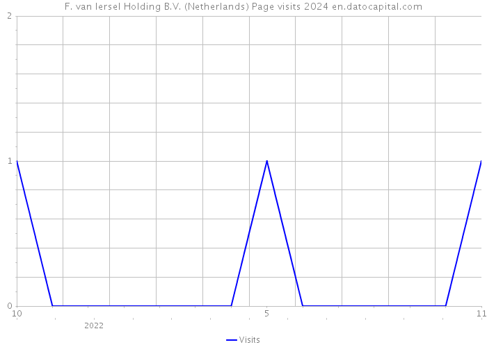 F. van Iersel Holding B.V. (Netherlands) Page visits 2024 