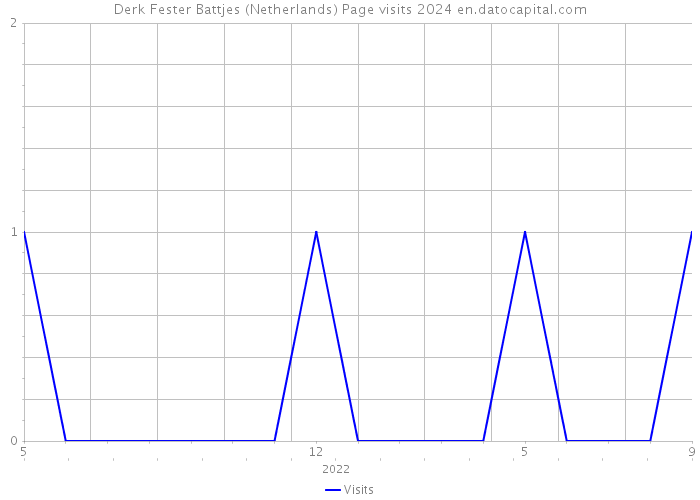 Derk Fester Battjes (Netherlands) Page visits 2024 
