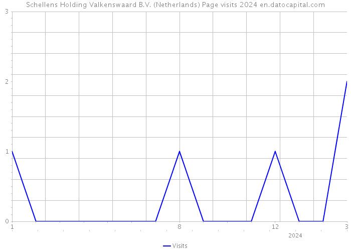 Schellens Holding Valkenswaard B.V. (Netherlands) Page visits 2024 