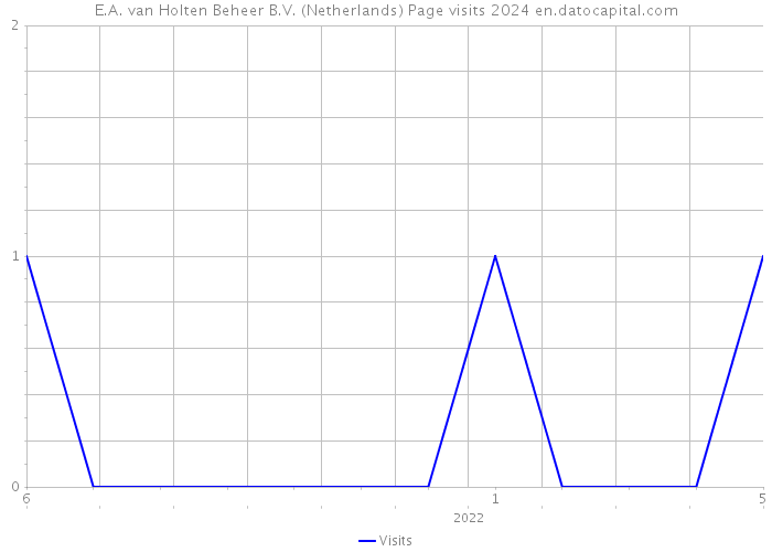 E.A. van Holten Beheer B.V. (Netherlands) Page visits 2024 