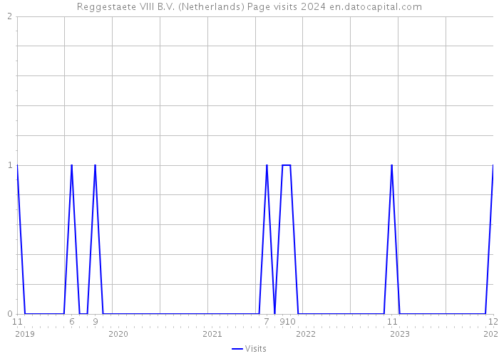 Reggestaete VIII B.V. (Netherlands) Page visits 2024 