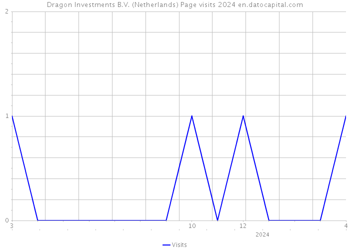 Dragon Investments B.V. (Netherlands) Page visits 2024 