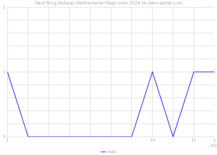 Nevil Borg Hulspas (Netherlands) Page visits 2024 