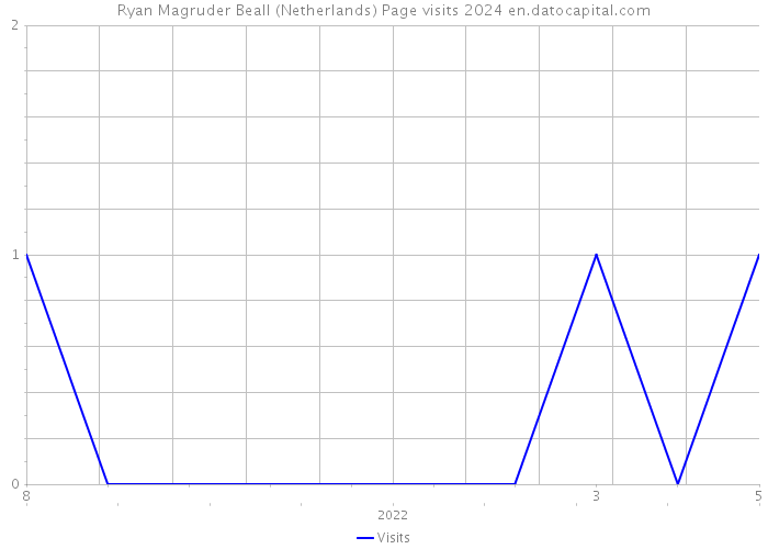 Ryan Magruder Beall (Netherlands) Page visits 2024 