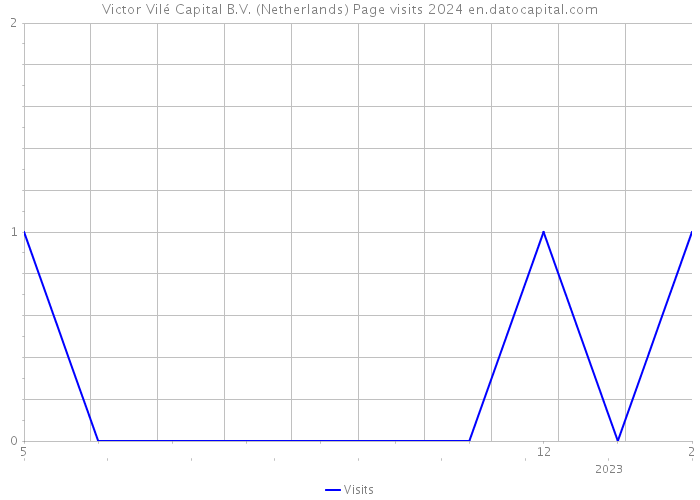 Victor Vilé Capital B.V. (Netherlands) Page visits 2024 