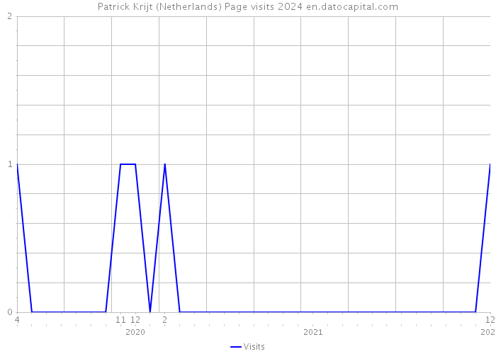 Patrick Krijt (Netherlands) Page visits 2024 