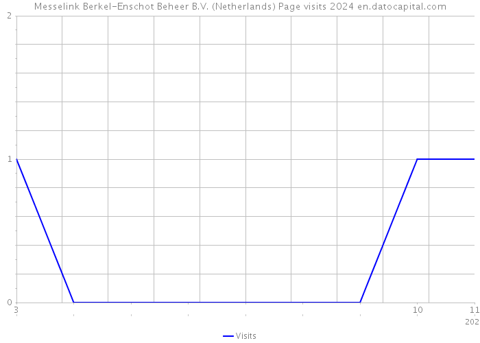 Messelink Berkel-Enschot Beheer B.V. (Netherlands) Page visits 2024 