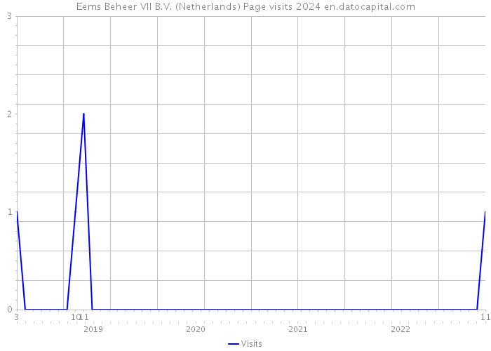 Eems Beheer VII B.V. (Netherlands) Page visits 2024 