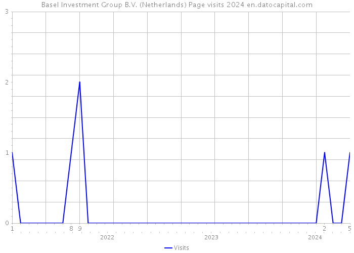Basel Investment Group B.V. (Netherlands) Page visits 2024 