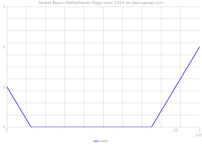 Sevket Basev (Netherlands) Page visits 2024 
