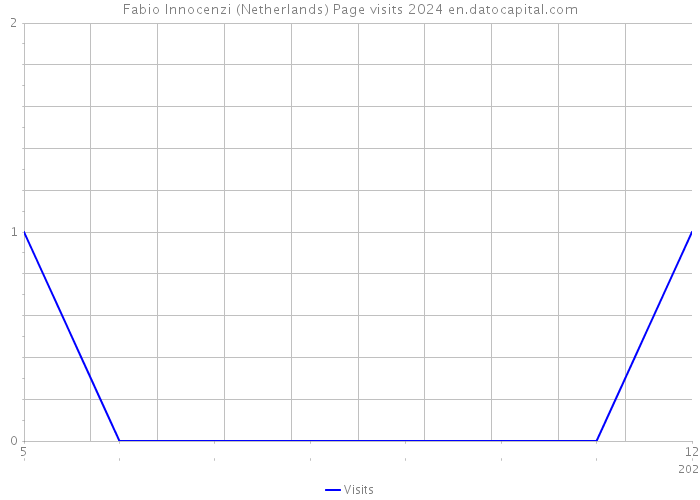 Fabio Innocenzi (Netherlands) Page visits 2024 