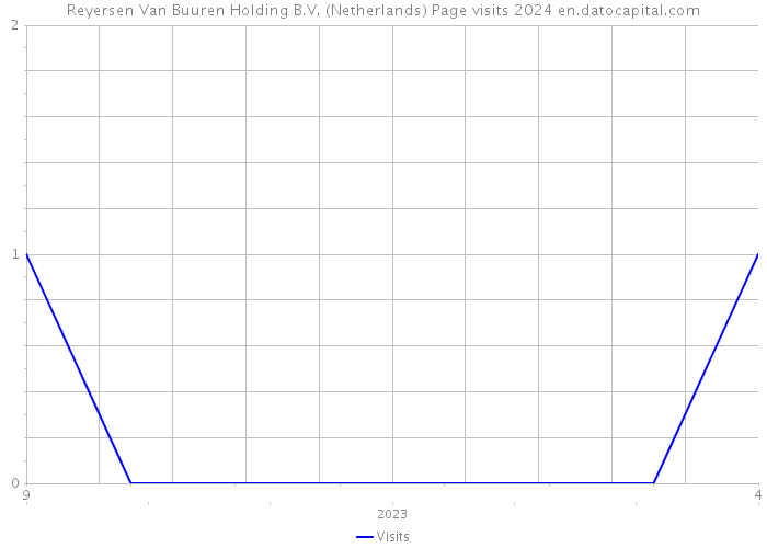 Reyersen Van Buuren Holding B.V. (Netherlands) Page visits 2024 