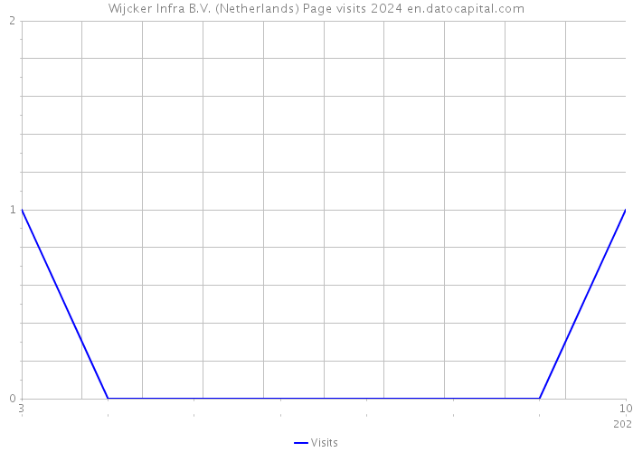 Wijcker Infra B.V. (Netherlands) Page visits 2024 