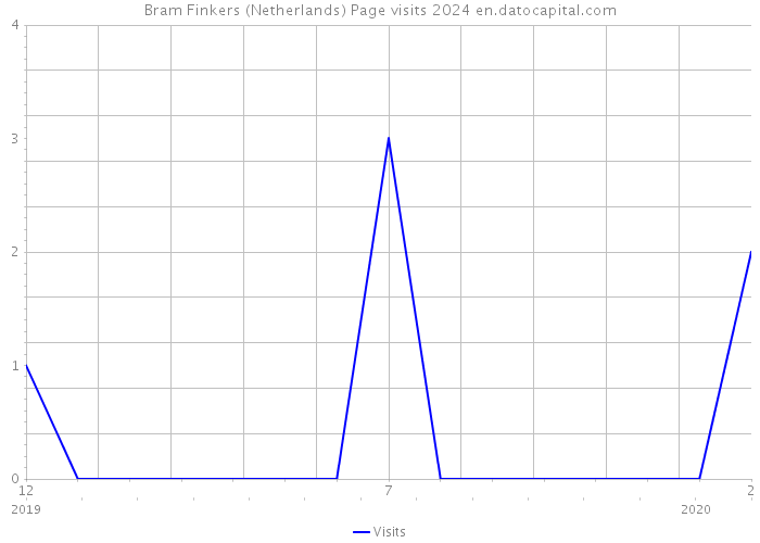 Bram Finkers (Netherlands) Page visits 2024 