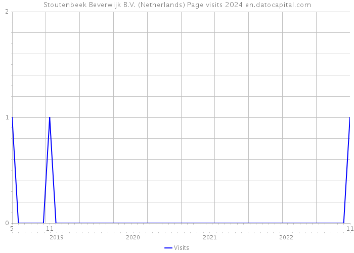 Stoutenbeek Beverwijk B.V. (Netherlands) Page visits 2024 
