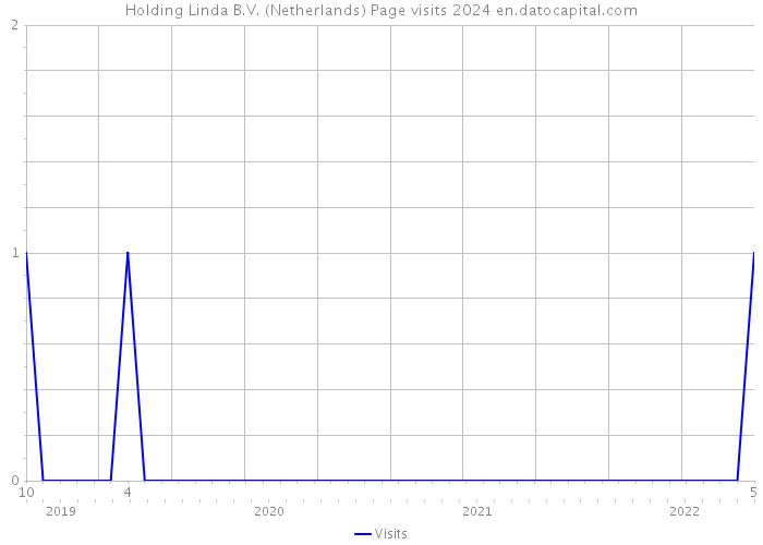 Holding Linda B.V. (Netherlands) Page visits 2024 