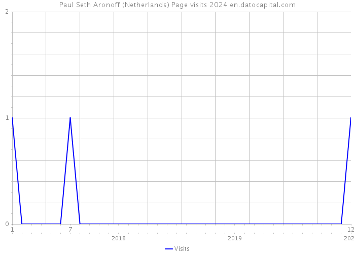 Paul Seth Aronoff (Netherlands) Page visits 2024 
