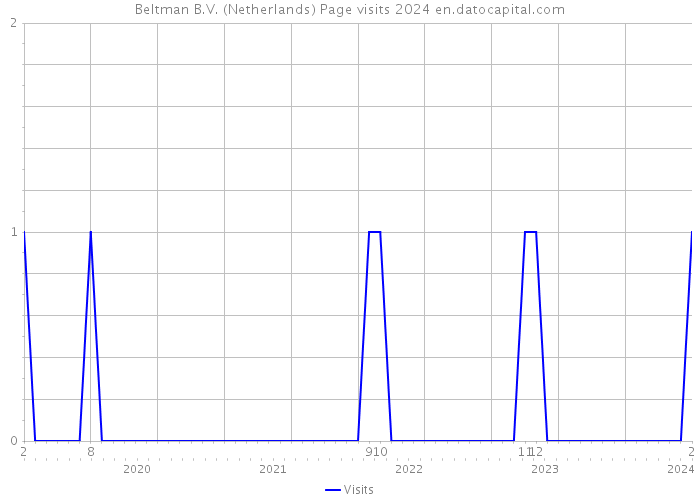 Beltman B.V. (Netherlands) Page visits 2024 