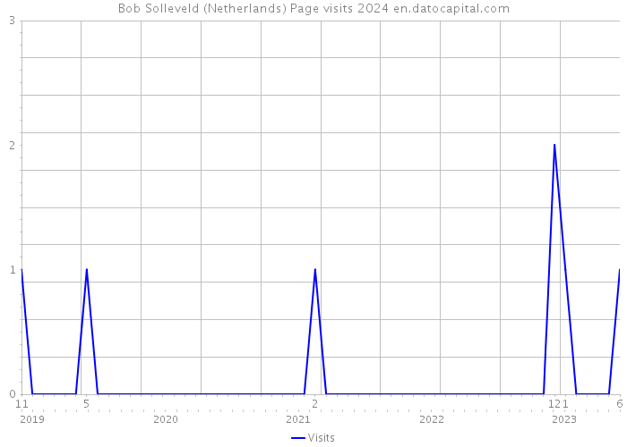 Bob Solleveld (Netherlands) Page visits 2024 