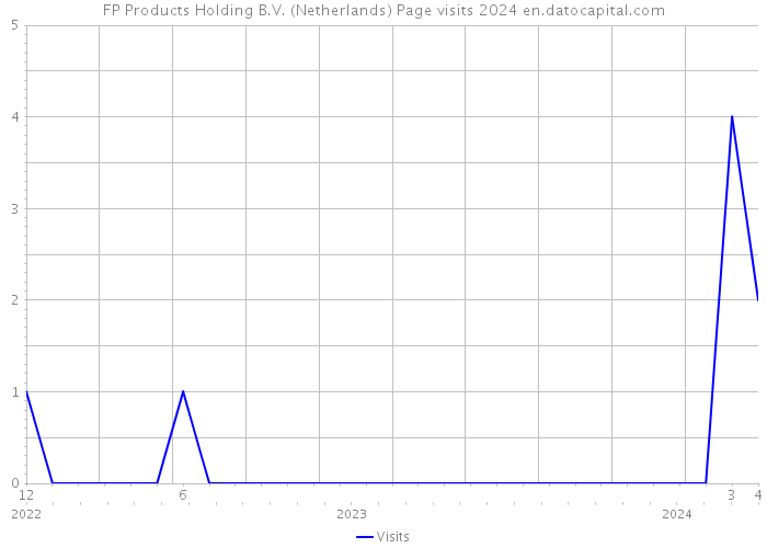 FP Products Holding B.V. (Netherlands) Page visits 2024 