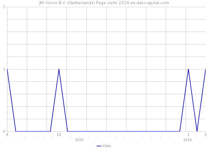 JM Vision B.V. (Netherlands) Page visits 2024 