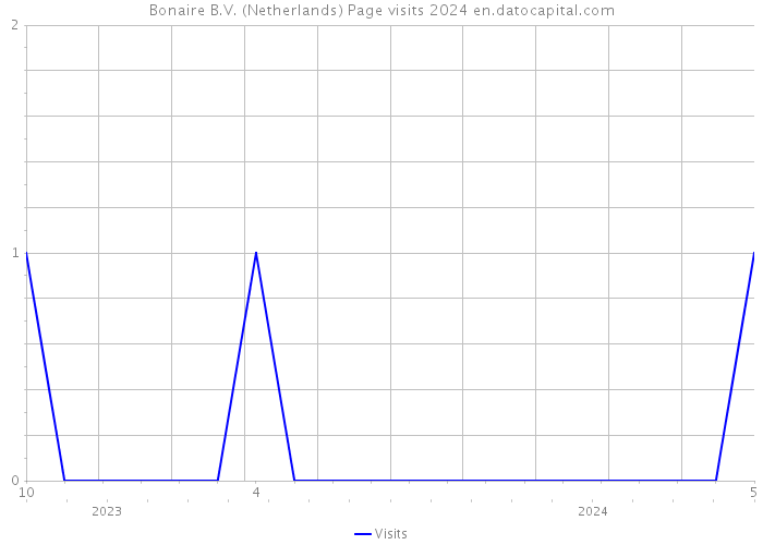 Bonaire B.V. (Netherlands) Page visits 2024 