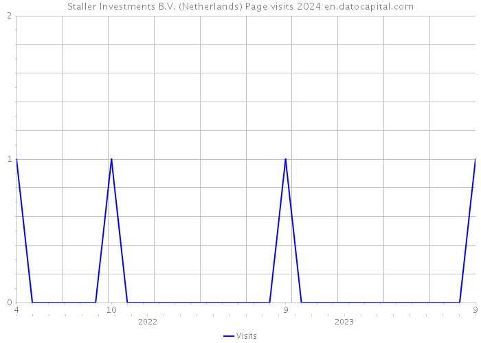 Staller Investments B.V. (Netherlands) Page visits 2024 