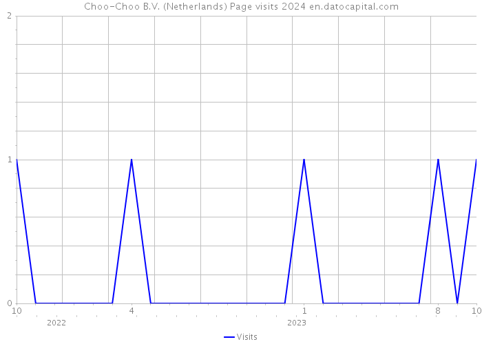 Choo-Choo B.V. (Netherlands) Page visits 2024 