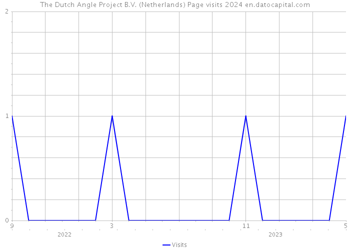 The Dutch Angle Project B.V. (Netherlands) Page visits 2024 