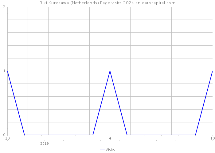 Riki Kurosawa (Netherlands) Page visits 2024 
