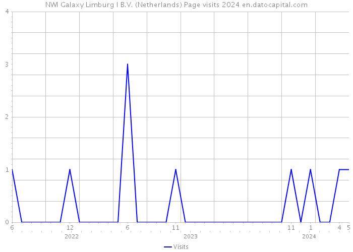 NWI Galaxy Limburg I B.V. (Netherlands) Page visits 2024 